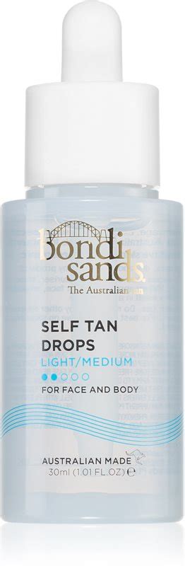 bondi sands self tanning drops.